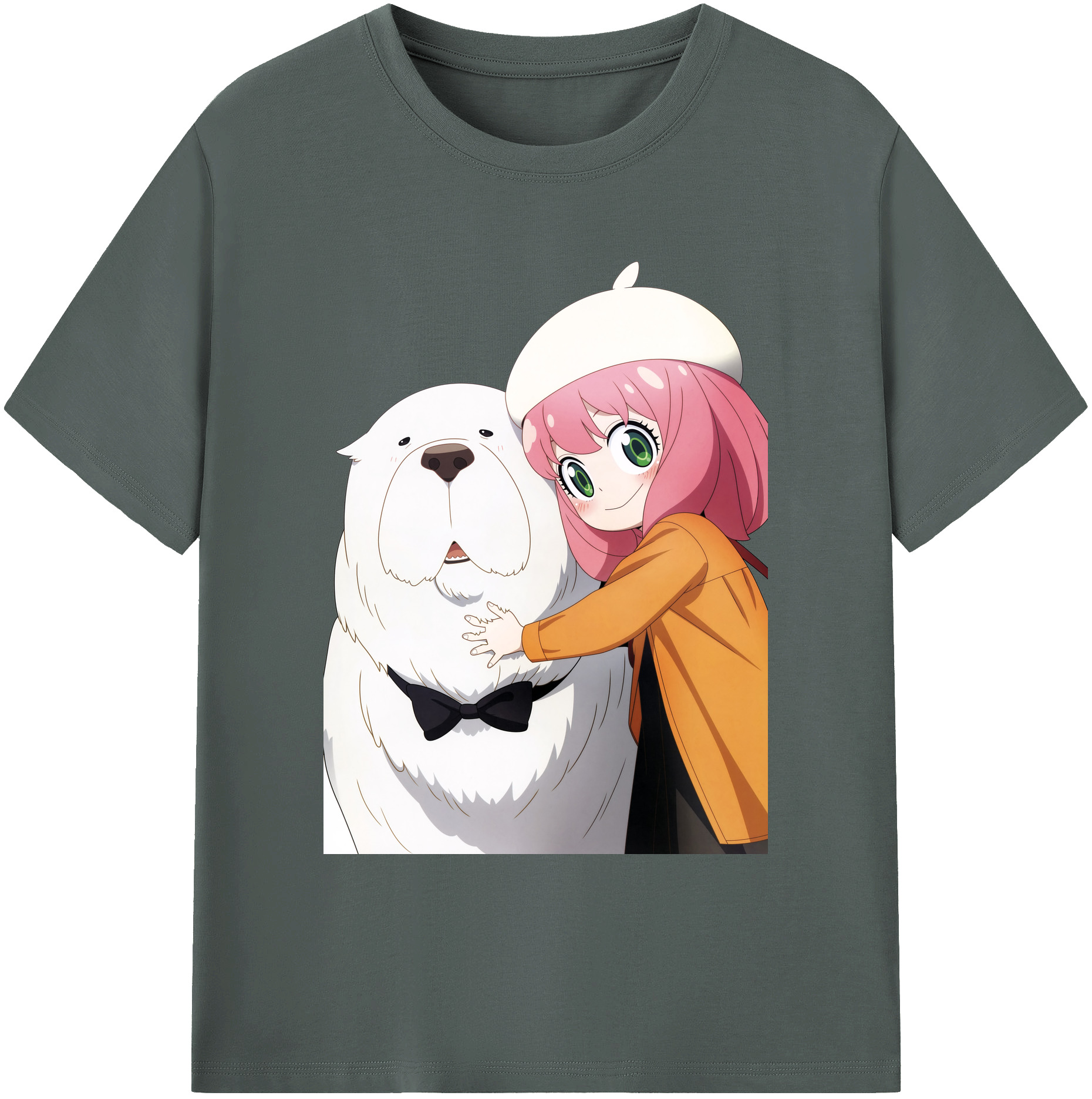 （画像用） SPY×FAMILY间谍家家酒 綿100％ メンズ半袖Tシャツ｜肌触りやわらか＆通気性